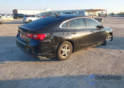 2016 Chevrolet Malibu Ls из США, поврежденный, VIN 1G1ZB5ST7GF182916